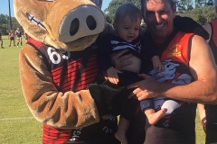 Vic Fugly - The Vic Park Pigs mascot